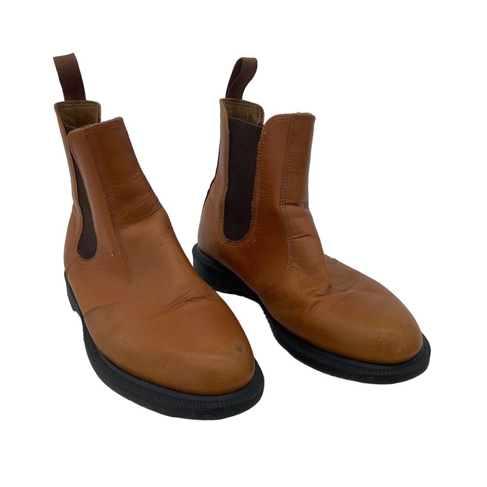 Dr. Martens Brown Chelsea Leather Boots Women's Size 9